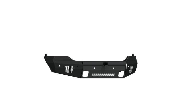 Ram 1500 Bumper - Front - Road Armor - Vaquero Non-Winch with 2in Receiver - Tex Black - `13-`18